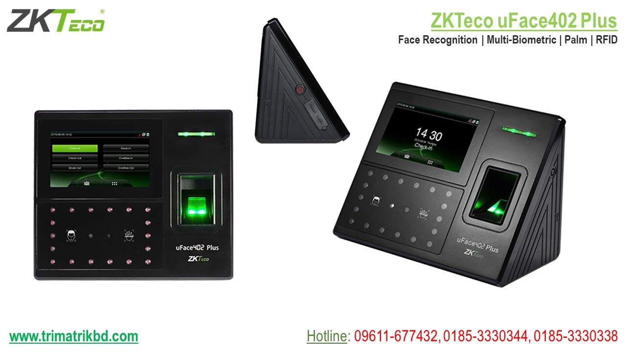 ZKTeco uFace 402 Plus in Bangladesh (3) ZKTeco uFace402 Plus BD | ZKTeco uFace402 Plus in Bangladesh