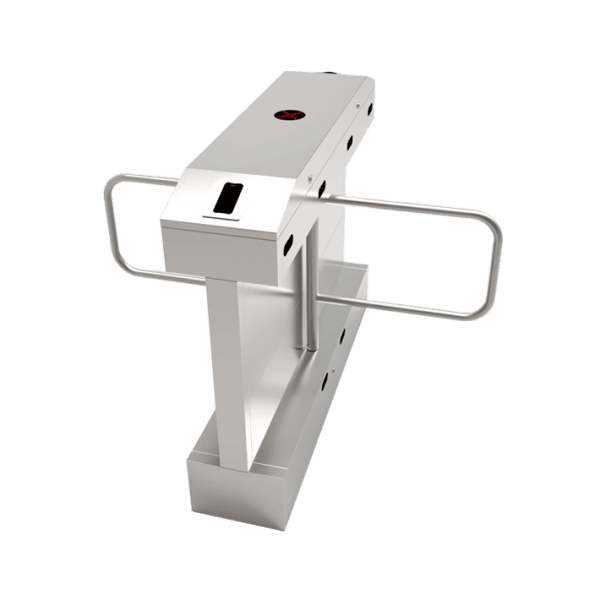 ZKTeco SBTL2022 Single Lane Swing Barrier Turnstile; ■ With Controller, Fingerprint & RFID Reader ■ RFID Throughput : Maximum 30/ minute ■ Fingerprint Throughput : Maximum 25/ minute ■ Lane width : 1050mm ■ LED Indicator ZKTeco SBTL2022 Single Lane Swing Barrier Turnstile