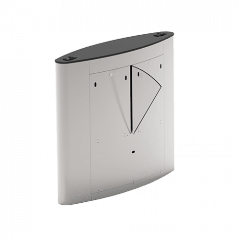 ZKTeco FBL5222 Pro Flap Barrier Turnstile for additional Lane (w/ controller and fingerprint & RFID reader); SUS304 stainless steel casework ensures long-lasting durability. High-quality electrical components. Barriers retract automatically during a power outage with capacitor board installed. All smooth finishing. No exposed screws. Ergonomic design makes the card and fingerprint authentication fast & simple for users. FBL5200 Pro series is already integrated with our customers’ preference for either card or fingerprint access control reader. This greatly reduces installation time & expense. FBL5200 Pro series and associated access control readers are all factory-tested prior to shipping. ZKTeco provides true plug&play turnstiles with the lowest possible total cost of ownership in the industry. LCD on the flap barrier control board, easy operation. ZKTeco FBL5222 Pro Flap Barrier Turnstile for additional Lane (w/ controller and fingerprint & RFID reader)