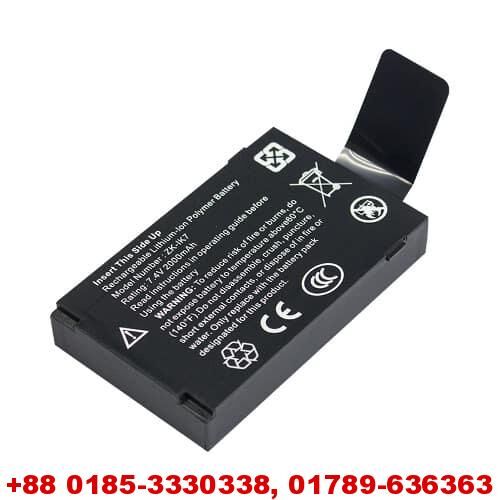 ZKTeco IK7 Rechargeable Lithium-lon Polymer Battery 7.4v 2000mah Battery in Uttara-Dhaka; 2000mah Battery in Bangladesh Model Number: ZK-IK7 The charging ratio: 95% The discharge rate: 90% Type: Li-Ion Size: Pouch Quality: Excellent ZKTeco IK7 Rechargeable Lithium-lon Polymer Battery 7.4v 2000mah Battery in Bangladesh
